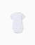 Body polo en coton à rayures Blanc 2 - vertbaudet enfant 