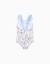 Maillot de bain avec imprimé carolina celas x zippy Blanc 4 - vertbaudet enfant 