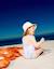 Maillot de bain avec imprimé carolina celas x zippy Blanc 2 - vertbaudet enfant 