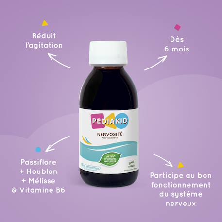 Sirop nervosité 125ml MULTICOLORE 4 - vertbaudet enfant 