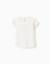 T-shirt en coton avec motif cerise Blanc+Jaune clair+Rose 2 - vertbaudet enfant 
