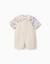 T-shirt et salopette carolina celas x zippy Beige clair 2 - vertbaudet enfant 