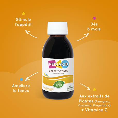 Sirop appétit tonus 125ml MULTICOLORE 4 - vertbaudet enfant 