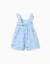 Combishort en coton avec imprimé carolina celas x zippy Bleu clair 2 - vertbaudet enfant 