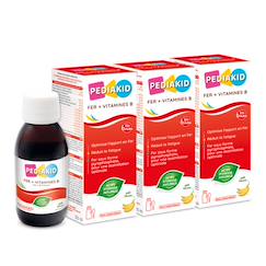 Puériculture-Sirop fer + vitamines b 125ml - lot de 3