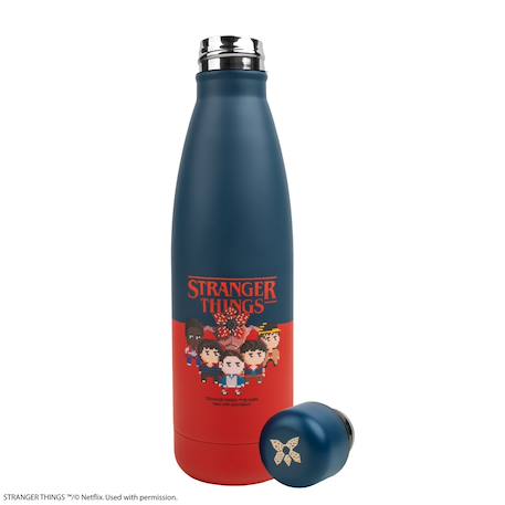 Gourde isotherme pixelverse  - stranger things Noir 4 - vertbaudet enfant 