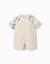 T-shirt et salopette carolina celas x zippy Beige clair 3 - vertbaudet enfant 