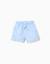 Short de bain avec imprimé carolina celas x zippy Bleu clair 1 - vertbaudet enfant 