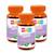 Gommes sommeil 60 oursons - lot de 3 MULTICOLORE 1 - vertbaudet enfant 
