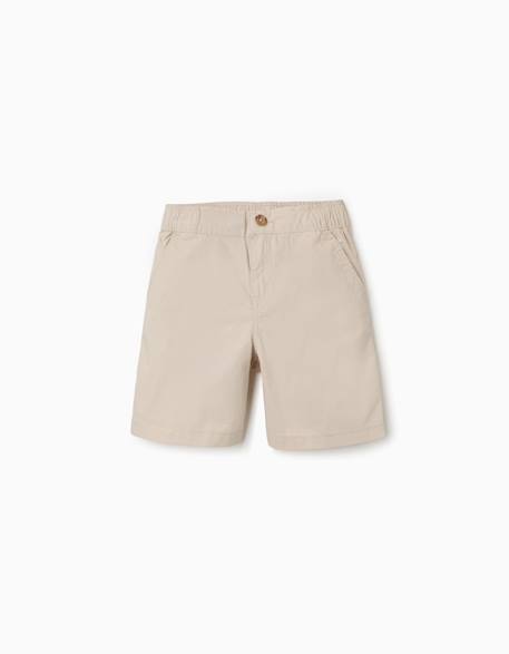 Garçon-Short chino midi en popeline