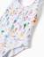 Maillot de bain avec imprimé carolina celas x zippy Blanc 3 - vertbaudet enfant 