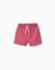 Short de bain avec cordon de serrage et poche Rose foncé 2 - vertbaudet enfant 