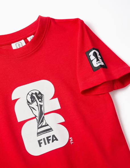 T-shirt en coton portugal fifa coupe du monde 2026 Blanc+Rouge 8 - vertbaudet enfant 
