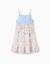 Robe à bretelles en coton avec imprimé carolina celas x zippy Blanc 3 - vertbaudet enfant 