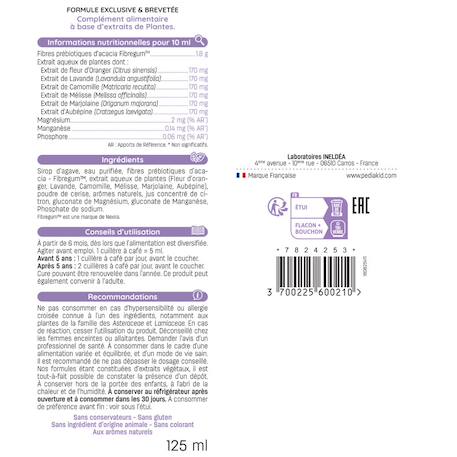 Sirop sommeil 125ml MULTICOLORE 3 - vertbaudet enfant 
