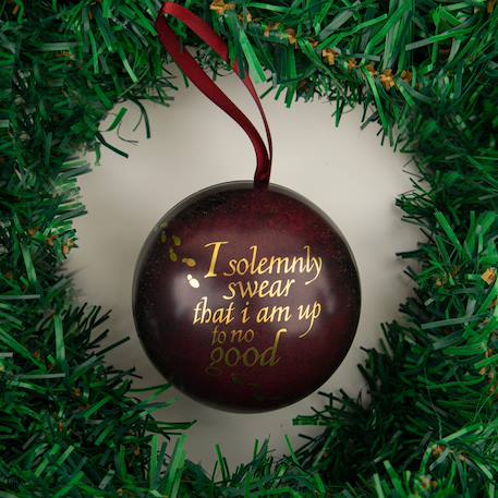 Capsule de noël avec boule de noël et puzzle carte du maraudeur - harry potter Marron 2 - vertbaudet enfant 