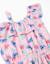 Combishort en coton avec motif stitch et volants Rose clair 3 - vertbaudet enfant 