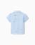 Chemise en coton avec imprimé carolina celas x zippy Bleu clair 2 - vertbaudet enfant 