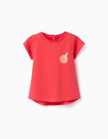 Bébé-T-shirt en coton avec motif cerise
