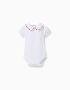 Bébé-Body-Body en coton avec col claudine