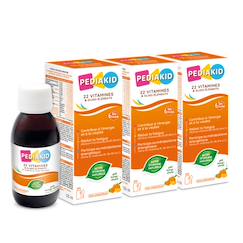 Puériculture-Sirop 22 vitamines 125ml - lot de 3
