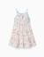 Robe à bretelles en coton avec imprimé carolina celas x zippy Blanc 2 - vertbaudet enfant 