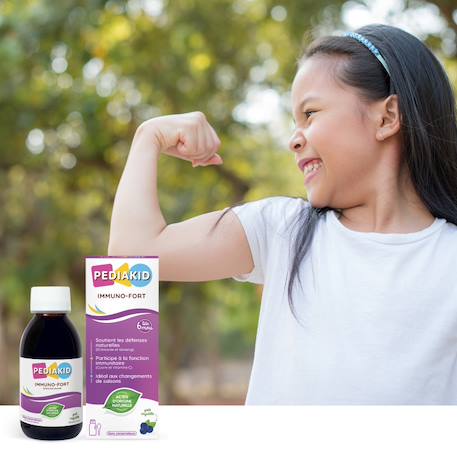 Sirop immuno-fort 125ml - lot de 3 MULTICOLORE 2 - vertbaudet enfant 