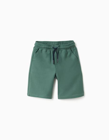 Garçon-Short-Short midi en molleton avec cordon de serrage