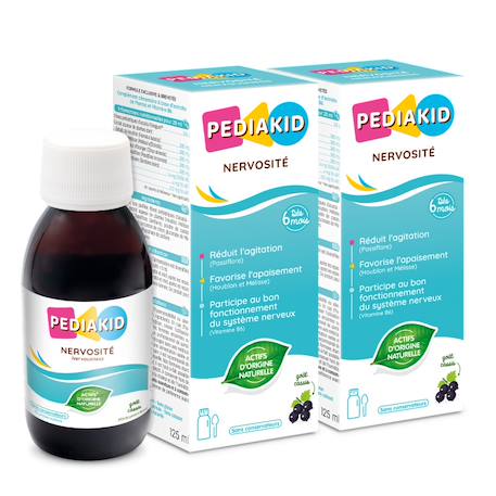 Sirop nervosité 125ml - lot de 2 MULTICOLORE 1 - vertbaudet enfant 