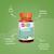 Gommes p'tit biotic 60 oursons - lot de 3 MULTICOLORE 4 - vertbaudet enfant 