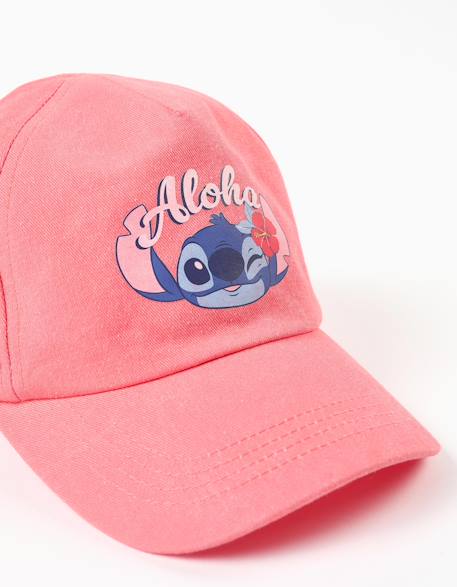 Casquette en sergé de coton avec imprimé stitch Rose 4 - vertbaudet enfant 
