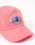 Casquette en sergé de coton avec imprimé stitch Rose 4 - vertbaudet enfant 