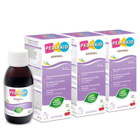 Sirop sommeil 125ml - lot de 3 MULTICOLORE 1 - vertbaudet enfant 