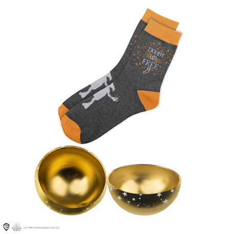 Capsule de noël avec boule de noël et chaussettes dobby - harry potter Or 3 - vertbaudet enfant 