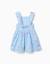 Combishort en coton avec imprimé carolina celas x zippy Bleu clair 3 - vertbaudet enfant 