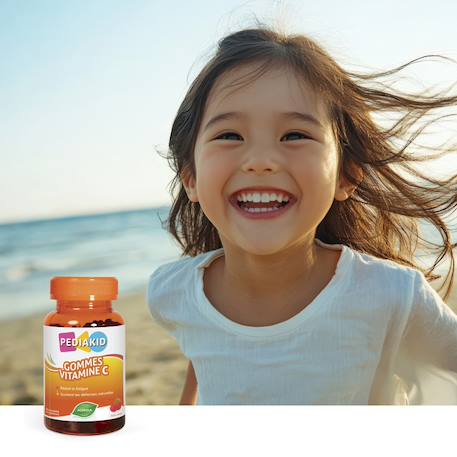 Gommes vitamine c 60 oursons - lot de 3 MULTICOLORE 2 - vertbaudet enfant 
