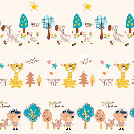 Tapis de jeu pliable réversible xxl funmat Animaux-ville+Ferme-ville+Ville-forêt 16 - vertbaudet enfant 