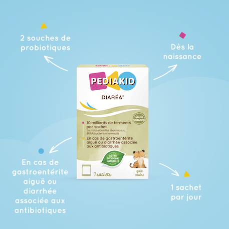 Diarea 7 sachets - lot de 3 MULTICOLORE 4 - vertbaudet enfant 