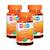 Gommes vitamine c 60 oursons - lot de 3 MULTICOLORE 1 - vertbaudet enfant 