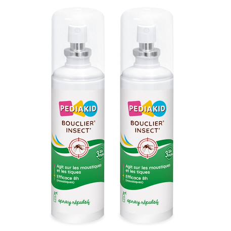 Bouclier insectes 100ml - lot de 2 MULTICOLORE 1 - vertbaudet enfant 