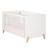 Lit bébé évolutif - little big bed sur pieds en bois - joy Blanc/marron 2 - vertbaudet enfant 