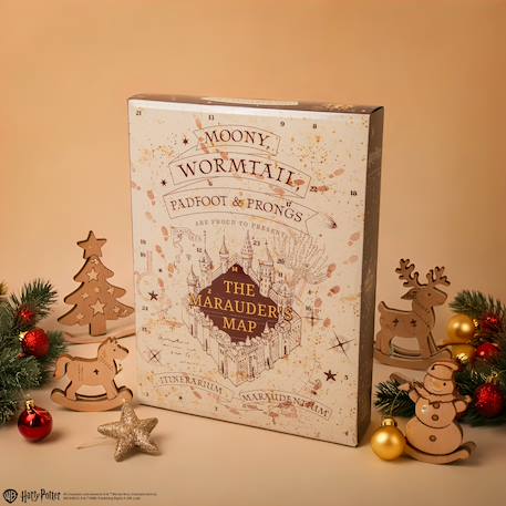 Calendrier de l'avent carte du maraudeur édition 2026 - harry potter Beige 2 - vertbaudet enfant 