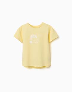 T-shirt en coton avec imprimé étoile de mer  - vertbaudet enfant