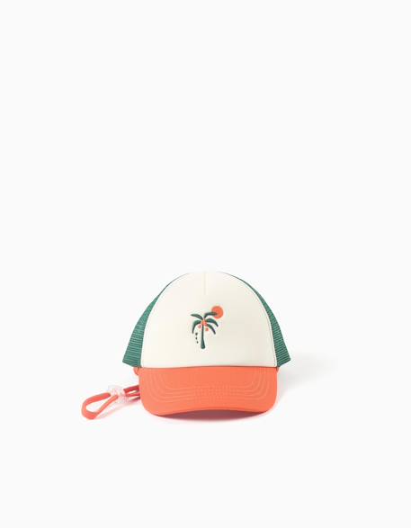 Bébé-Accessoires-Casquette avec palmier brodé
