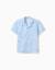 Chemise en coton avec imprimé carolina celas x zippy Bleu clair 2 - vertbaudet enfant 