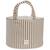 Panier de rangement praliné rayures moka Marron 1 - vertbaudet enfant 