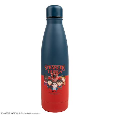 Gourde isotherme pixelverse  - stranger things Noir 3 - vertbaudet enfant 