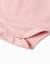 Body en coton avec col claudine Blanc+Rose clair 8 - vertbaudet enfant 