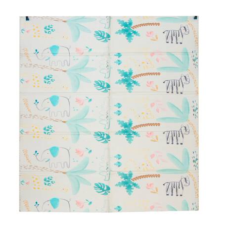 Tapis de jeu pliable réversible xxl funmat Animaux-ville+Ferme-ville+Ville-forêt 2 - vertbaudet enfant 