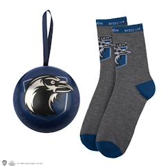 Linge de maison et décoration-Décoration-Capsule de noël avec boule de noël et chaussettes serdaigle - harry potter